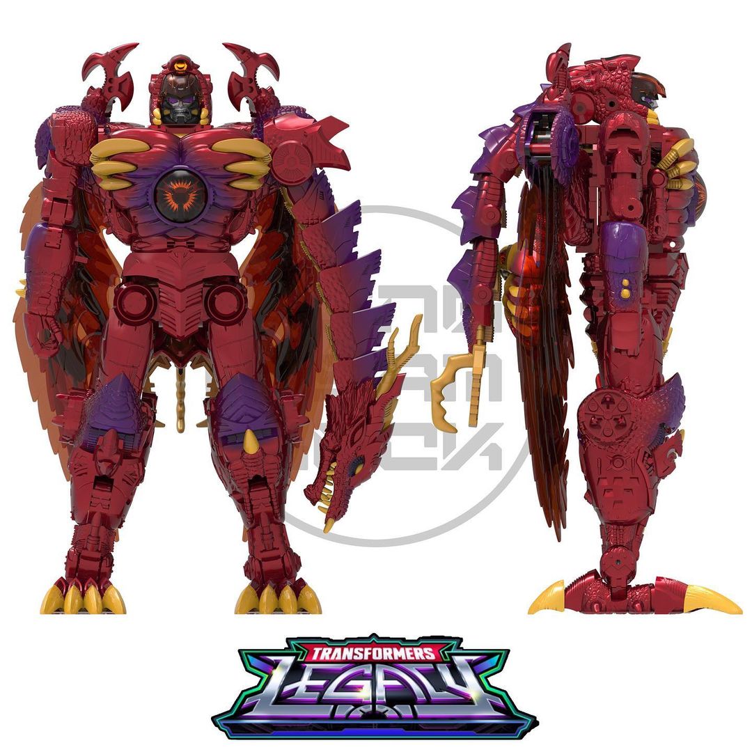 Transformers Legacy Transmetal II Megatron Official Concept